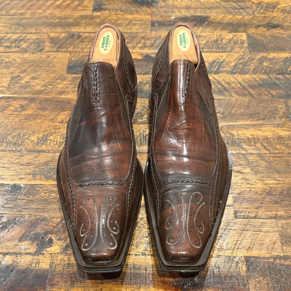 Elegant Brown Leather Loafers for Men. Brand new. No Box
